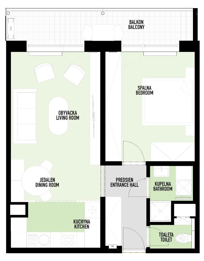 Central Point By Zoom Apartments Братислава Екстериор снимка